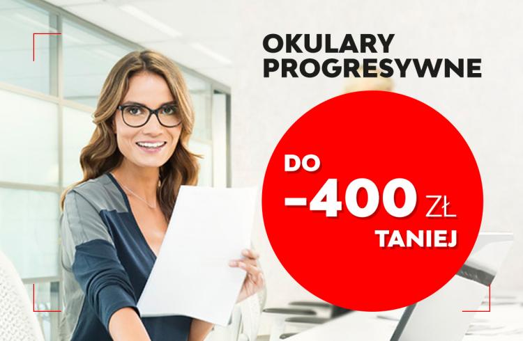 Promocja! Soczewki progresywne HOYA do -400 zł taniej! Promocja! Soczewki progresywne HOYA do -400 zł taniej!